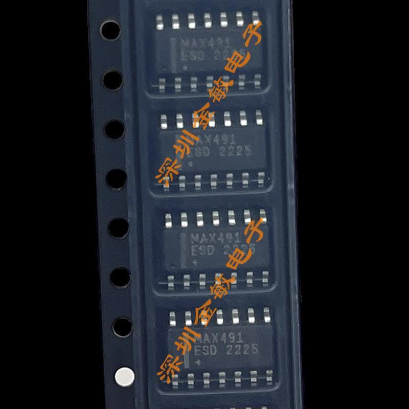 美信进口原装现货 MAX491ESD 贴片SOP14 MAX491 RS接口芯片