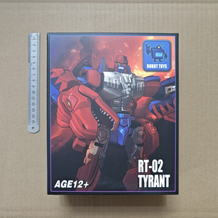 红色 RT02R 霸王龙 RobotToys 小比例变形玩具 现货 超能勇士 包邮