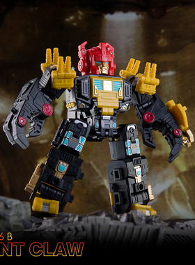 预定包邮 吴医生 DWE56B 暗黑萨克巨人 四变机甲极小比例变形玩具