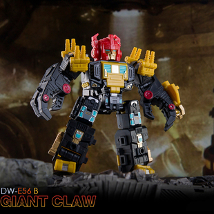 预定包邮 吴医生 DWE56B 暗黑萨克巨人 四变机甲极小比例变形玩具