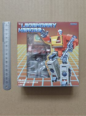 现货包邮 NA H62T 彩色透明录音机 NEWAGE原创小比例机甲变形玩具