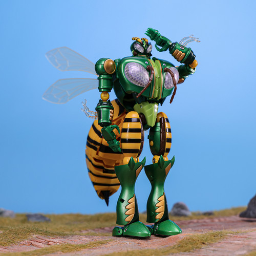 RTD02黄蜂勇士机甲变形