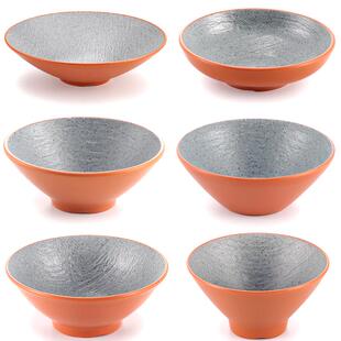 密胺碗酒店餐厅树脂塑料大碗汤碗面碗日式斗笠喇叭商用面馆汤粉碗