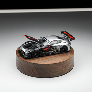 现货 Kiloworks 1:64 奔驰 AMG GT3 EVO 合金汽车模型 收藏