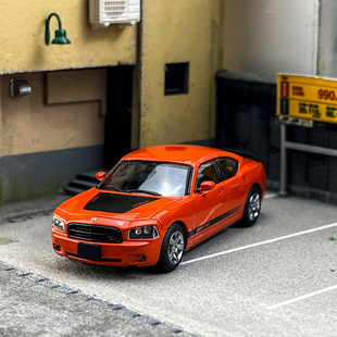 Rollin 1:64 道奇 战马Charger NYPD 2008 仿真合金汽车模型现货