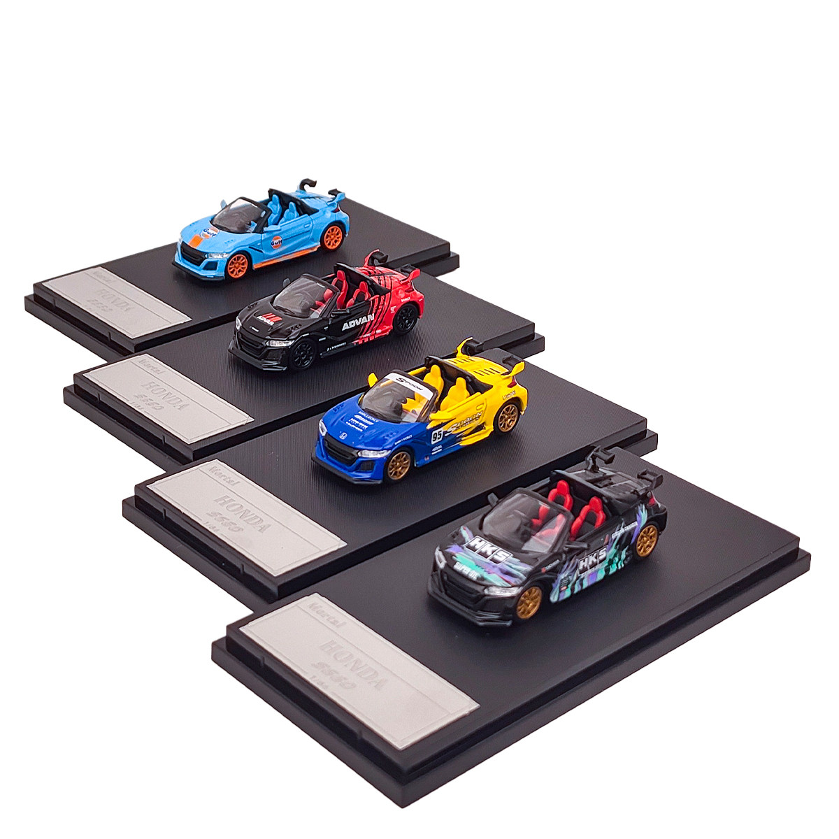 Mortal  1:64 本田S660 S-Series S跑车Mugen无限改装版合金车模 - 实物图