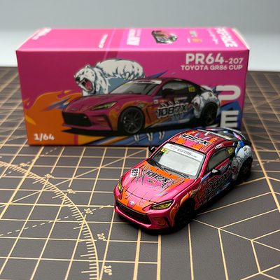 POPRACE164丰田合金汽车模型