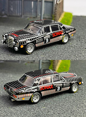 Liberty641:64奔驰300SEL W109前S级AMG 3号BOSS汽车模型