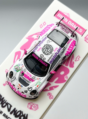 现货 Star Race SR 1:64 保时捷 992 GT3 R 赛道版 合金汽车模型