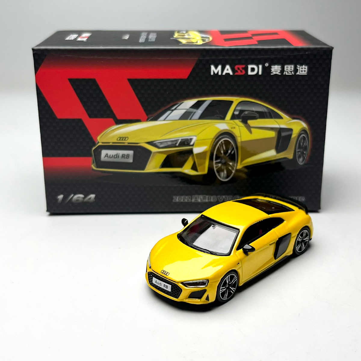 麦思迪164奥迪R8合金车模图片