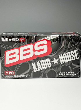 Kaido House+MINIGT 1:64 #199 BBS帐篷Tent V1 搭配场景