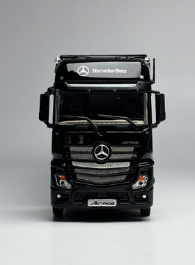 TimeMicro联名Perka TM 1:64奔驰Actros拖头货柜仿真合金汽车模型