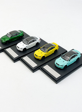 FINE MODEL 1:64 宝马 M3 E92 合金汽车模型 收藏摆件