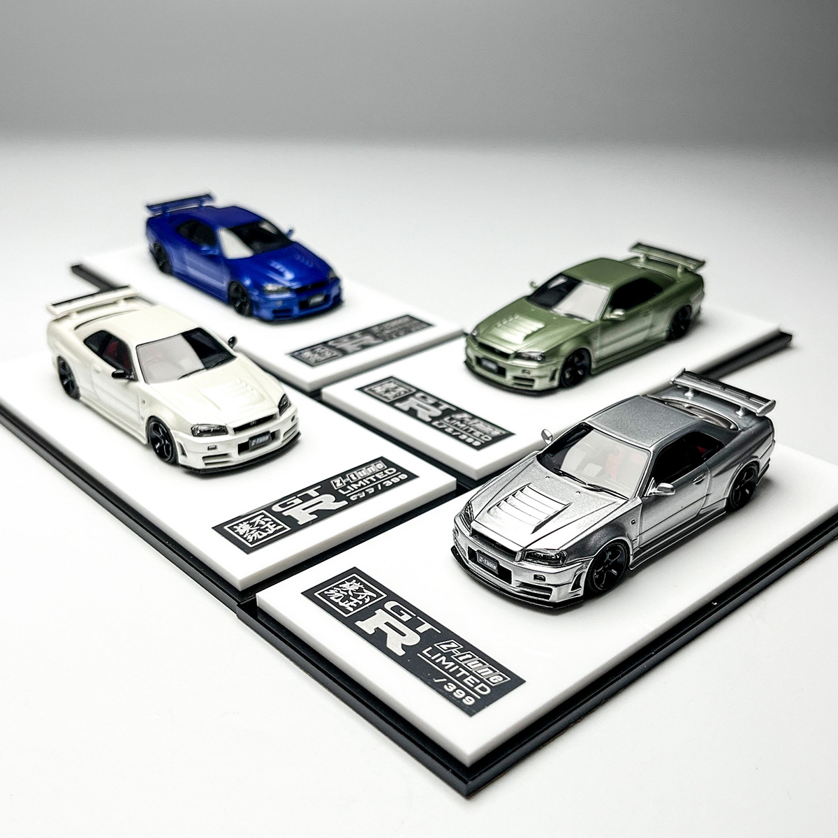 不正模玩164尼桑树脂汽车模型