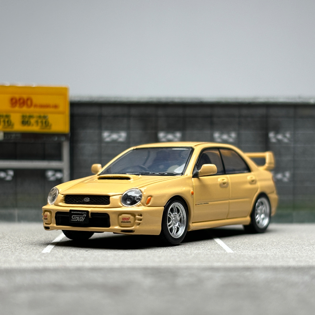 Furuya斯巴鲁合金1：64汽车模型