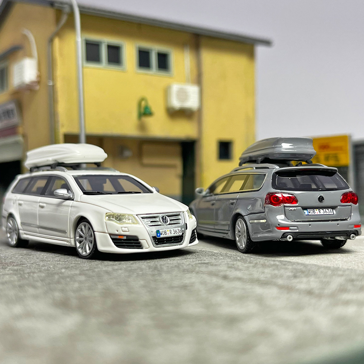 jec 1:64 大众r36 wagon 瓦罐 旅行车 限量 树脂车模