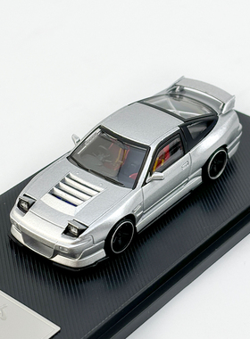 MicroTurbo MT 1:64 日产尼桑180SX Spirit玲 跳灯版合金汽车模型