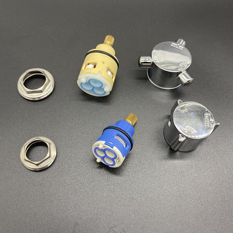 阀芯淋浴花洒3水龙头配件分水器