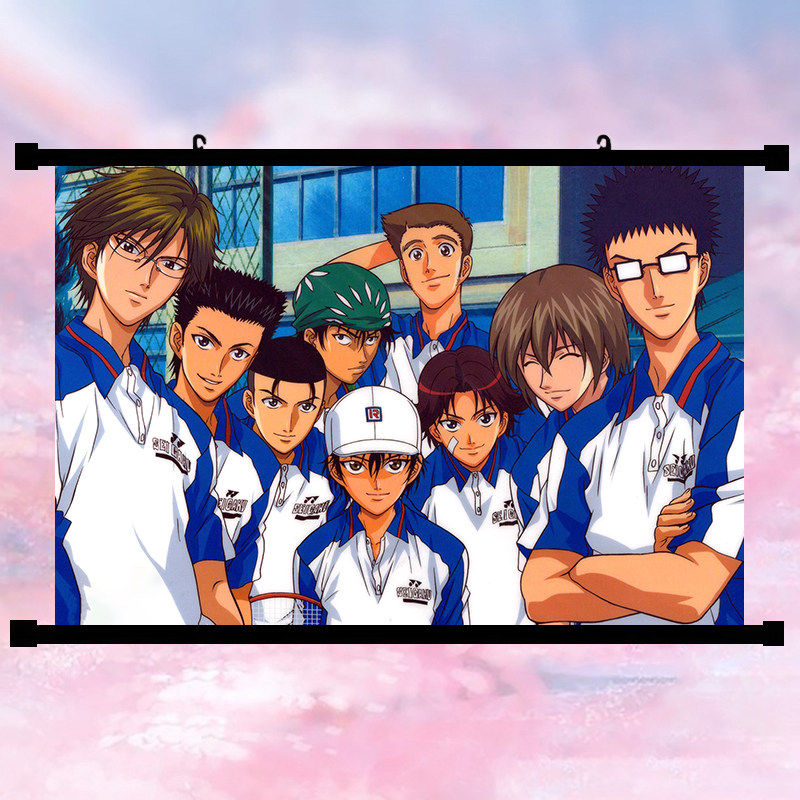 网球王子横向海报男生动漫周边迹部景吾挂画可卷曲卧室壁画现货