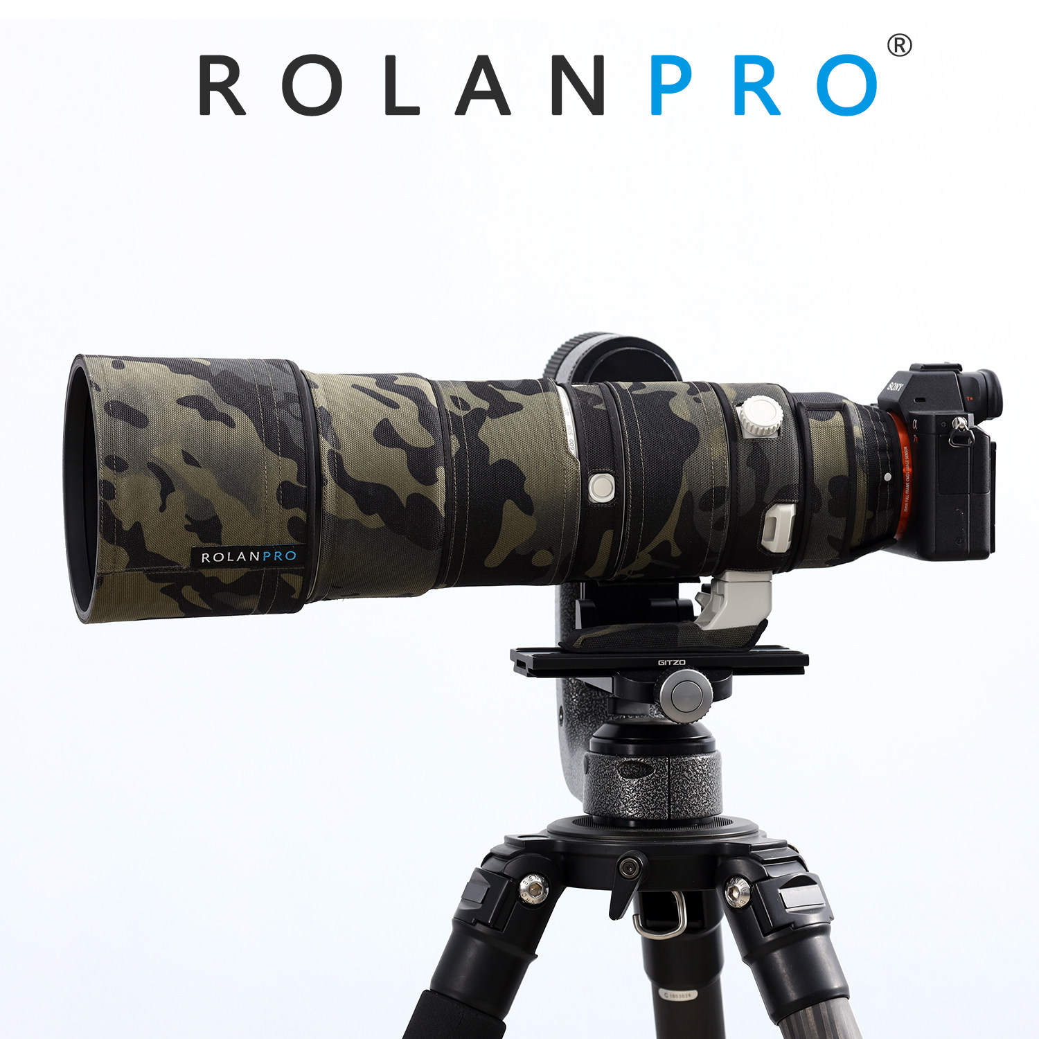 适用于索尼200-600mm F5.6-6.3 G OSS炮衣色斑迷彩系列 若兰炮衣