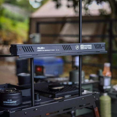 CLID正品户外蚊香盒长条铝合金战术可折叠户外庭院露营好物防蚊