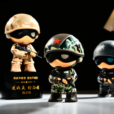 建军节送退伍军人纪念品定制礼物