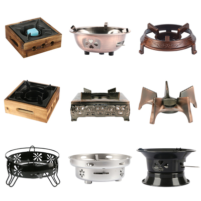 固体酒精炉小火锅家用酒精锅饭店干锅炉底座火锅炉子家用酒精支架