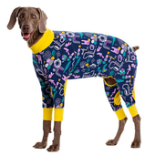 大狗狗衣服薄款 金毛拉布拉多大型犬宠物护肚护肘四脚衣防掉毛 四季