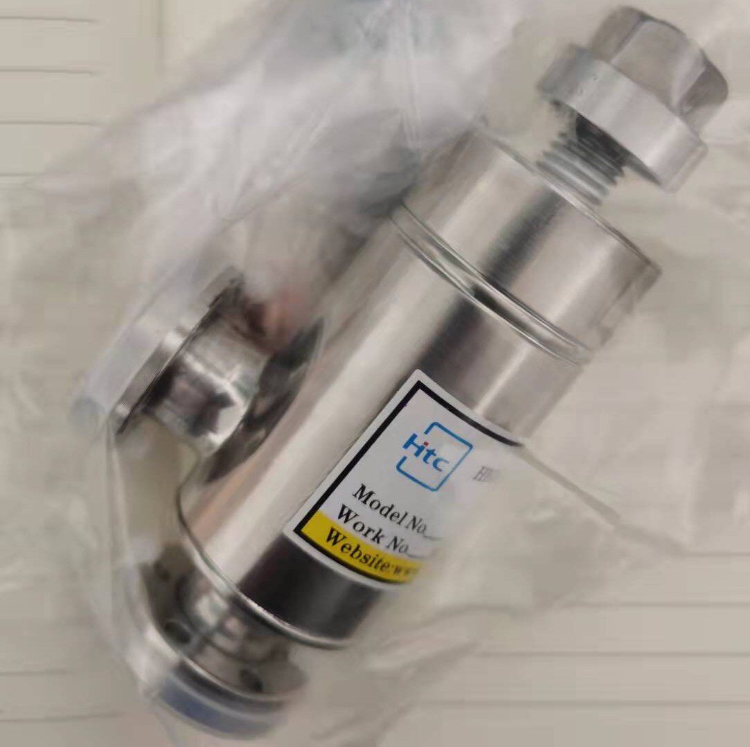 手动全金属真空挡板阀AVBAK-KF40-M超高真空度铜垫密封耐高温KF40