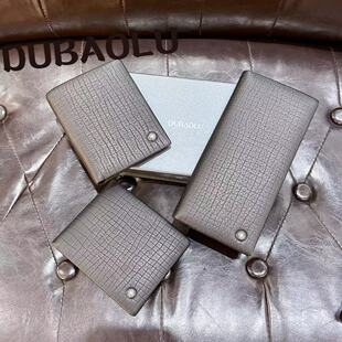 都宝路鹿皮钱包男真皮短款柔软正品男士横款皮夹子男式钱夹潮长款