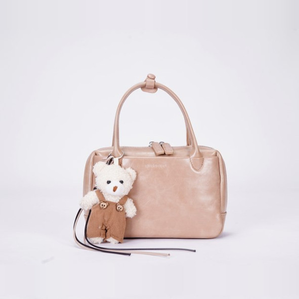 都宝路女包手提波士顿包2025新款小众设计保龄球包百搭单肩斜挎包