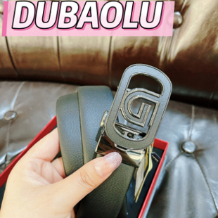 DUBAOLU都宝路皮带男真皮男士腰带自动扣纯牛皮男款裤带潮年轻人