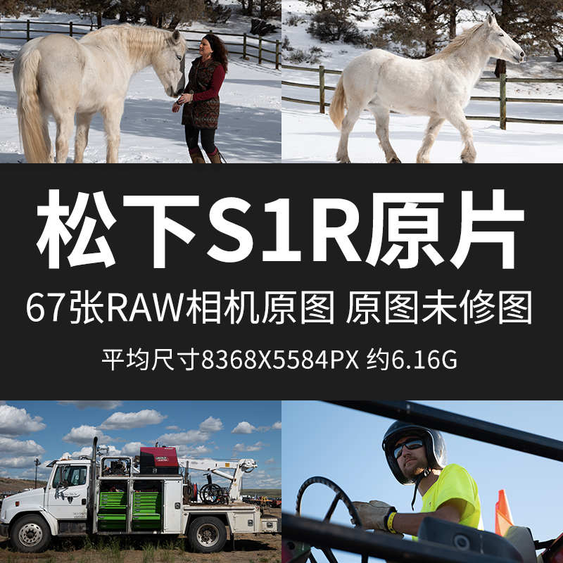 松下S1R原片原图RAW+JPG相机直出图未修练习修图高清素材摄影图片