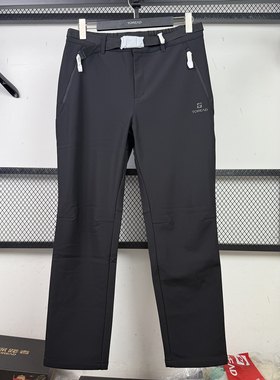 探路者软壳裤男 25秋冬新户外防风休闲加绒透气徒步裤TAMMAN91253