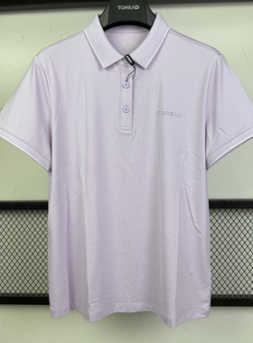 探路者短袖T恤女25春夏户外百搭透气莫代尔舒适POLO衫TAJJAN82544