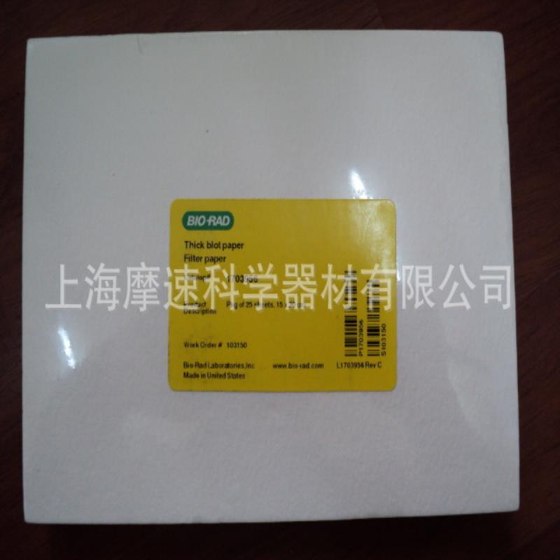 Bio-Rad伯乐 印迹级厚滤纸 15 x 20 cm 25张 #170-3956