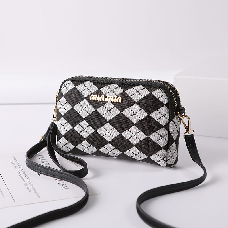 斜挎包女新款时尚印花手机包双层女士潮流百搭迷你小包中年手拿包,箱包皮具/热销女包/男包,通用款女包,淘宝优惠券,粉丝福利购,淘宝优惠卷