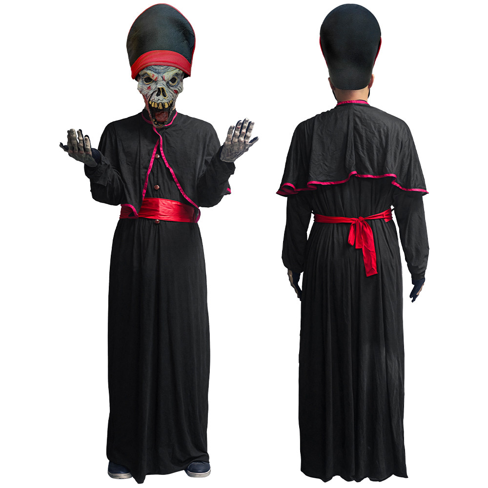 吸血恶魔鬼屋恐怖服饰密室逃脱整蛊吓人装扮万圣节日化装舞会道具