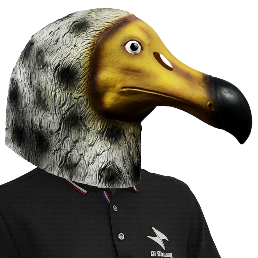 搞笑大鹏鸟可爱动物头套化妆舞会跨境直播面具万圣节派对表演道具,模玩/动漫/周边/娃圈三坑/桌游,面具/头套,淘宝优惠券,粉丝福利购,淘宝优惠卷