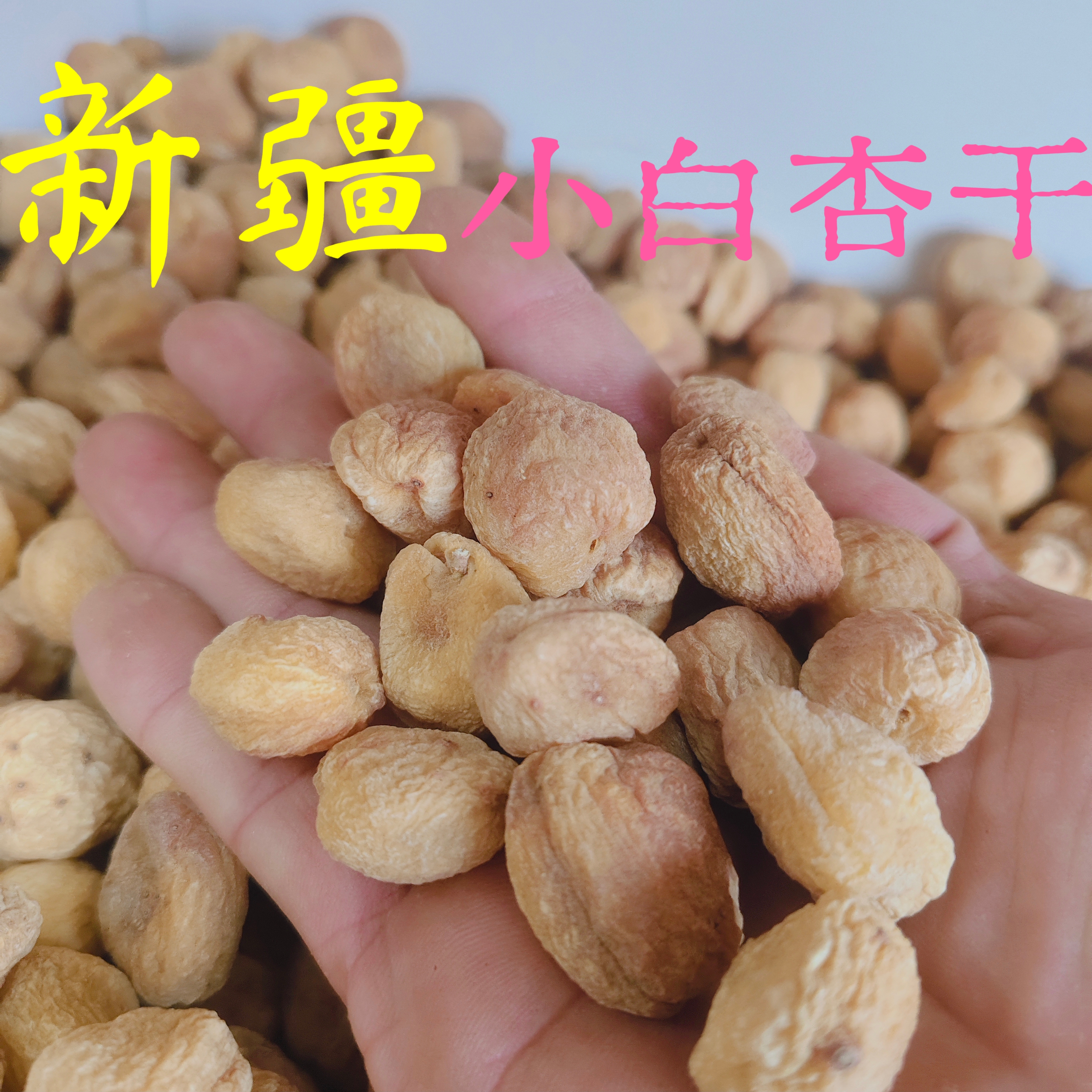 新疆特产礼物伴手礼小白杏干吊干一杏两吃零食