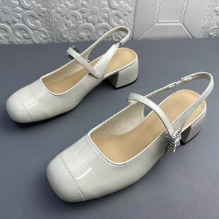 363839冰洁撤柜处理舒适鞋垫真皮鞋垫后空时装女鞋夏季新款皮凉鞋