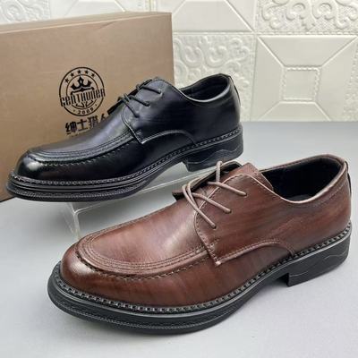 高品质新款时尚真皮正装男鞋皮鞋