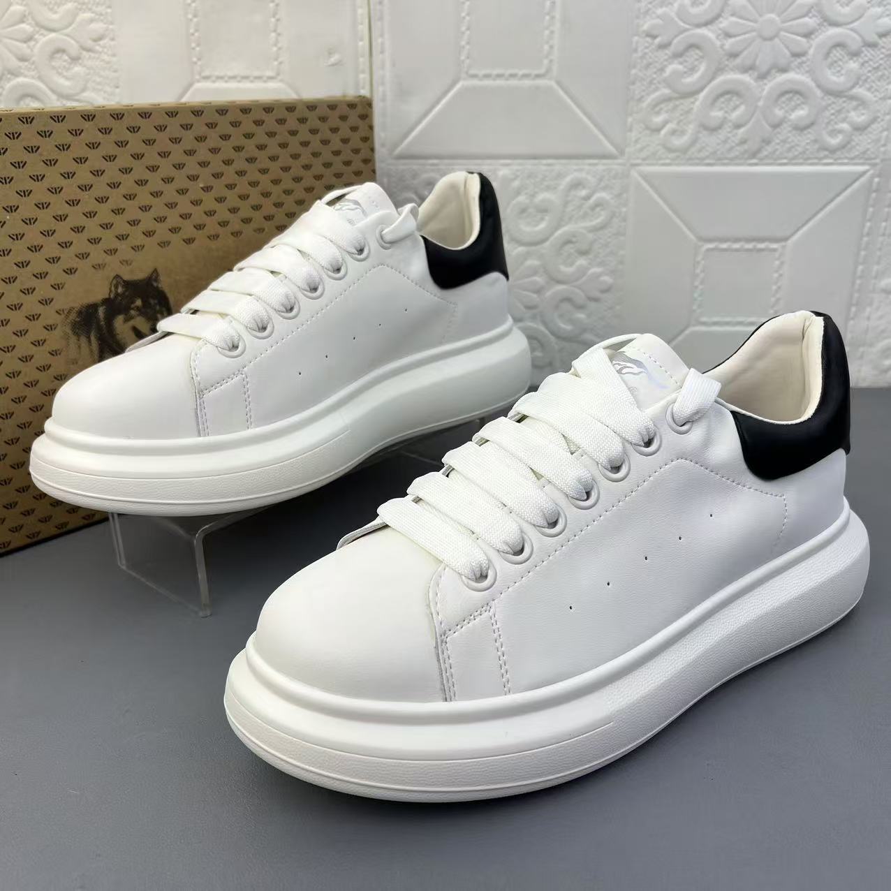 真皮时尚休闲男鞋百搭小白鞋板鞋