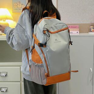 男士 户外通用护脊旅游双肩包防泼水旅行登山背包大容量大学生书包