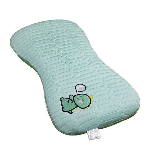 超薄乳胶午睡枕儿童枕头冰丝凉感
