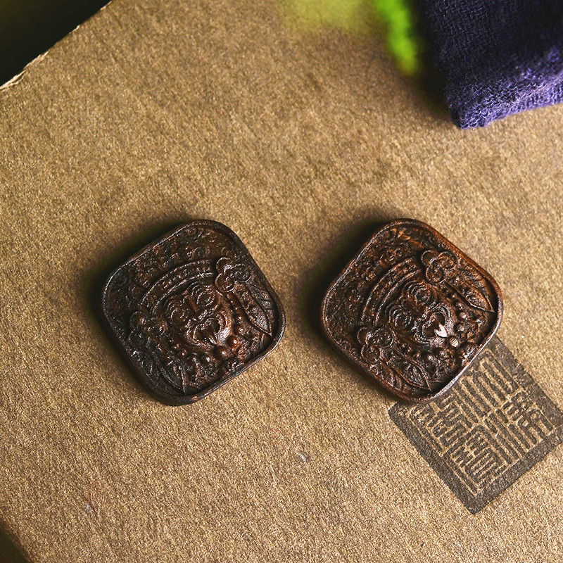 AGARWOOD ZAKIRAM 핸드 브랜드 스루 홀 액세서리 DIY 팔찌 목걸이 25*8.5MM TY530