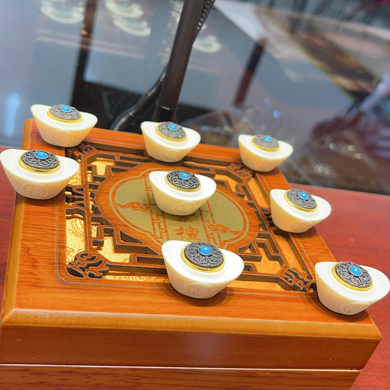 象牙果元宝时来运转吊坠