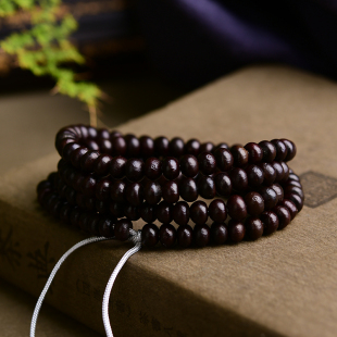 TY778 DIY项链多圈手链 紫金钵盂菩提6.4 7mm半成品