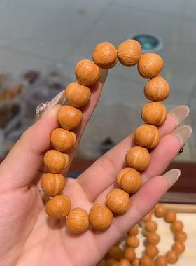 全品A货猴头拉丝屁桃爱心手串 文玩佛珠盘玩手链饰品 TY2634