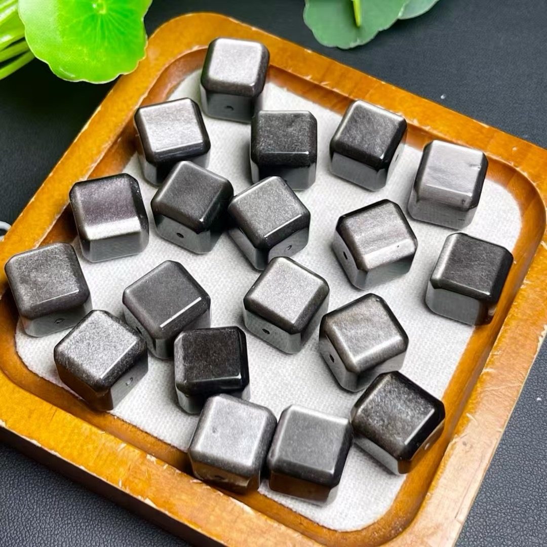 天然银曜石方糖通孔配件 规格12mm diy手串项链 ZW761,饰品/流行首饰/时尚饰品新,其他DIY饰品配件,淘宝优惠券,粉丝福利购,淘宝优惠卷